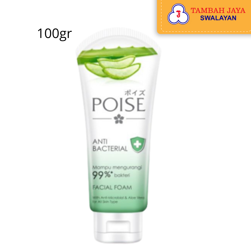 Poise Facial Foam Anti Bacterial 100gr