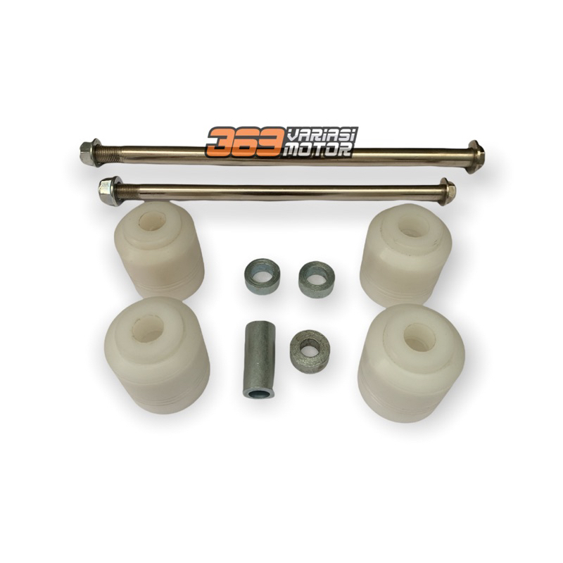 JALU AS RODA SUPERMOTO KLX/CRF/DTRACKER JALU AS TEFLON SET DEPAN BLAKANG