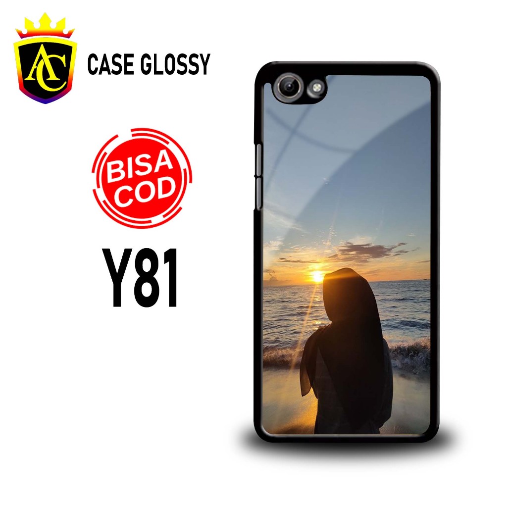 Case Vivo y81 Vivo y83 Vivo y93 Vivo y95 Vivo y91C Terbaru  - Hardcase 2d glossy - kesing hp - Hardc