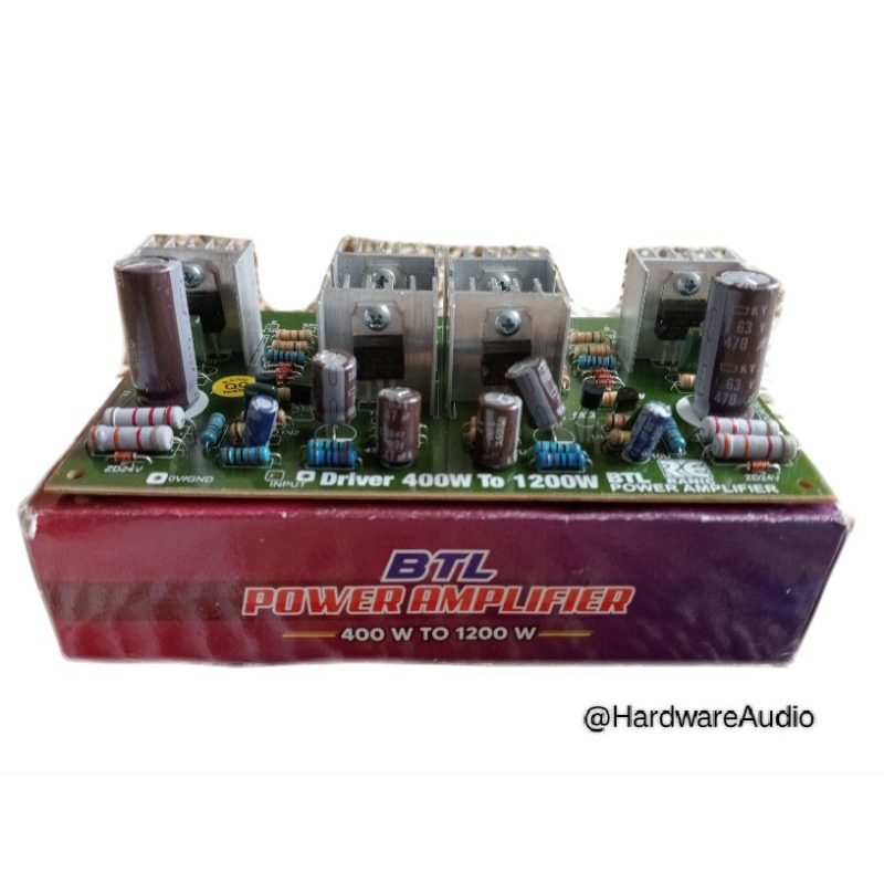 Kit driver power Amplifier btl 400w