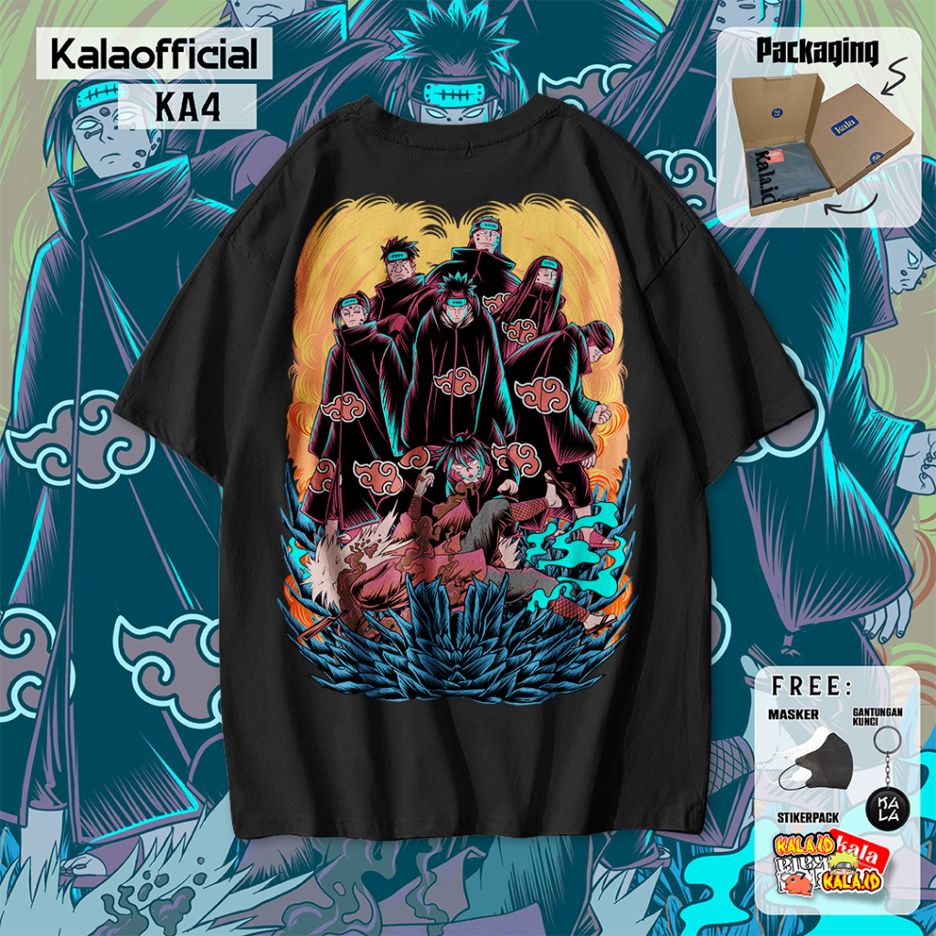 KAOS SIX PAIN | KAOS ANIME | KAOS WIBU | KAOS NARUTO | KAOS PAIN AKATSUKI | KAOS NARUTO SHIPUDEN | K