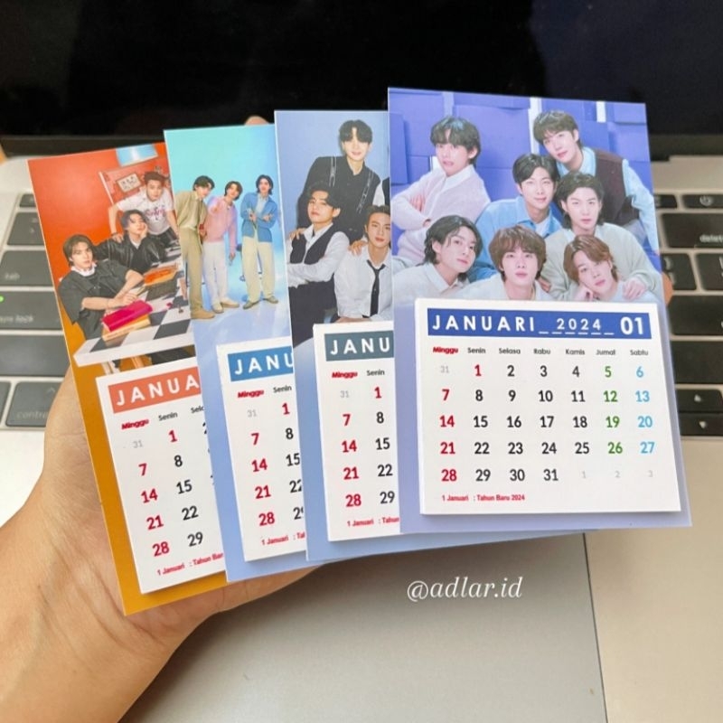 

KALENDER MAGNET BTS SATUAN , BISA CUSTOM PAKAI FOTO PRIBADI