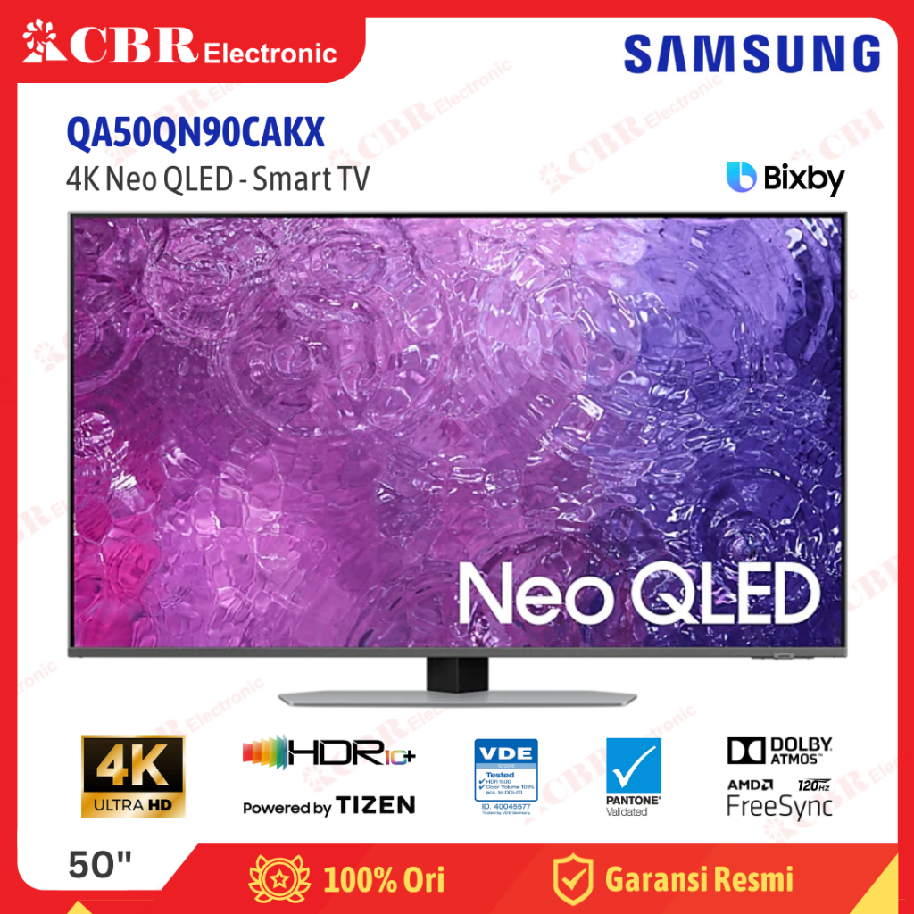 TV SAMSUNG 50 Inch LED QA50QN90CAKX (4K Neo QLED-Smart TV)