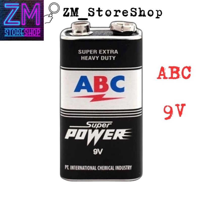 ABC Baterai Super Power 9V Baterai Kotak ABC 9V
