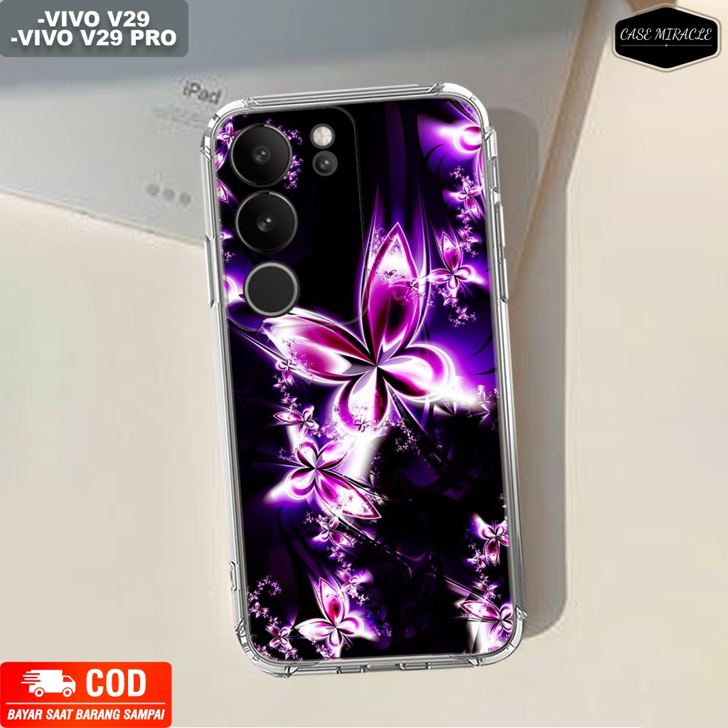 Case VIVO V29 / VIVO V29 PRO - Casing Terbaru VIVO V29 Case Miracle [ MOTIF 13 ] Silikon -  Case VIV