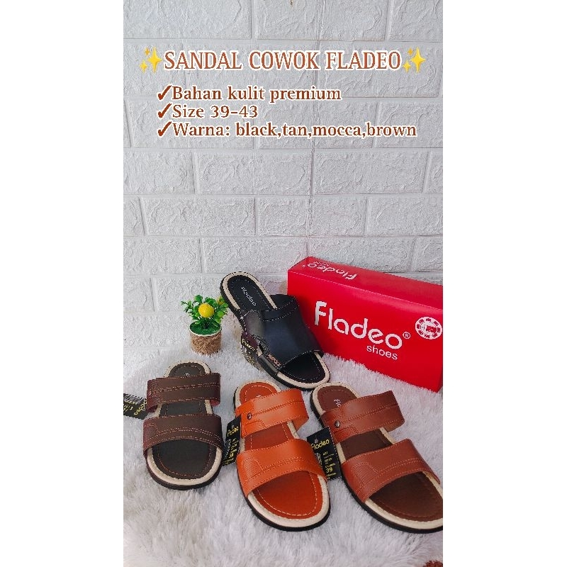 Sandal Cowok Fladeo