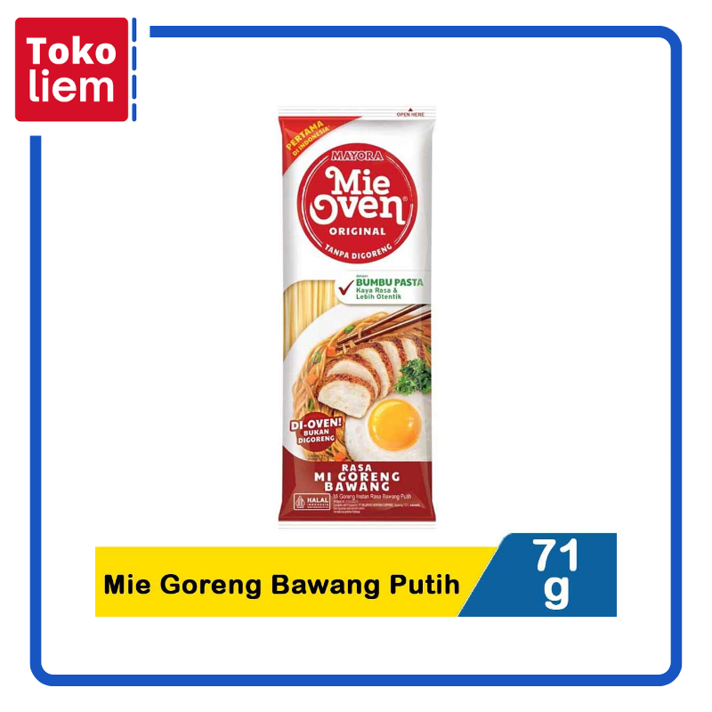 

Mie Oven Mie Goreng Bawang Putih 71G