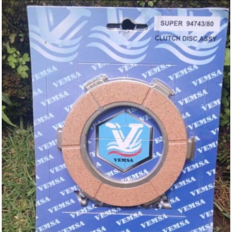 Kampas kopling plat kopling vespa super sprint merk  vemsa