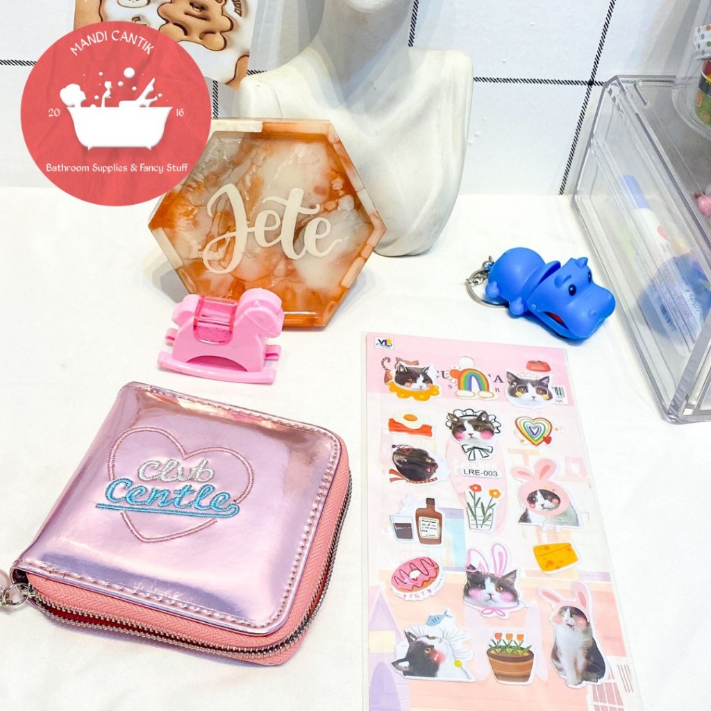 

paket bundling dompet centle.id lucu imut kekinian alat tulis sekolah kantor bagus lucu aesthetic korea COD termurah