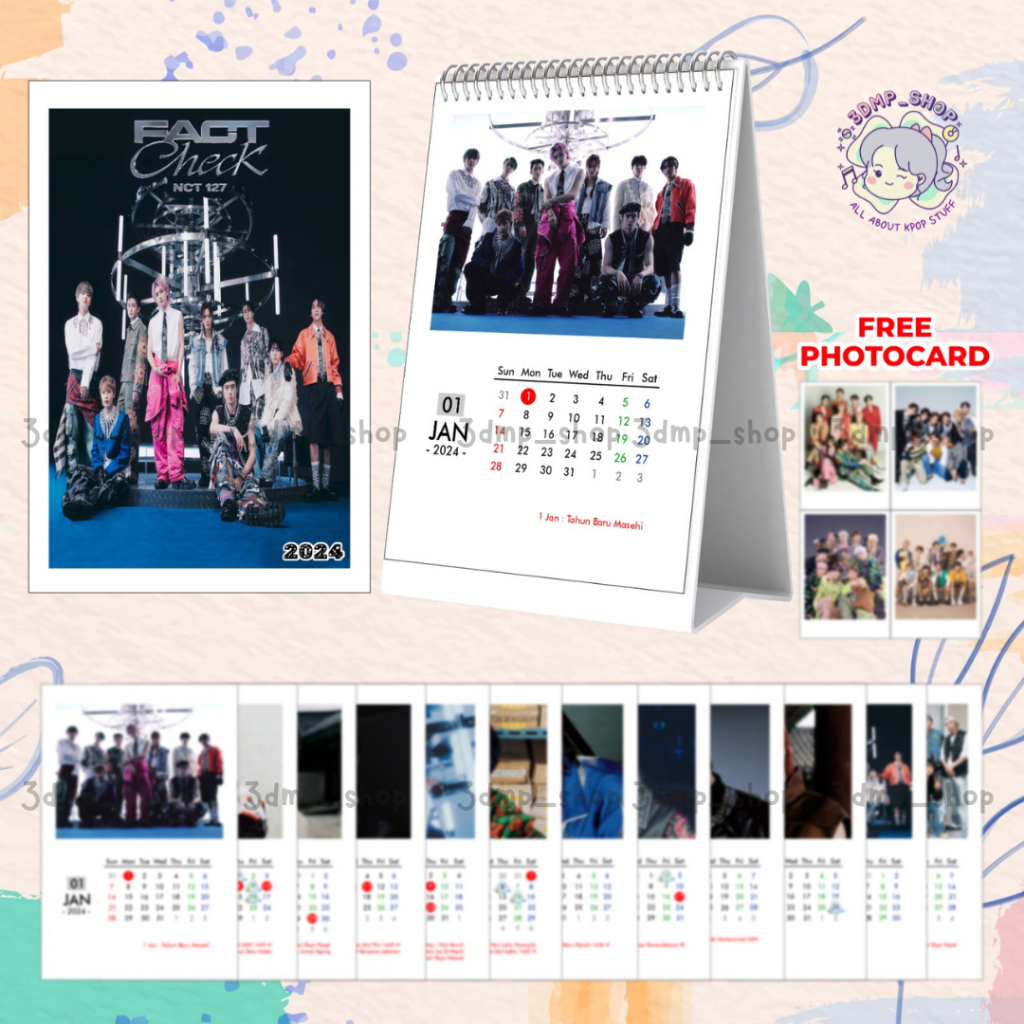 

KALENDER DUDUK 2024 KPOP NCT 127 FACT CHECK