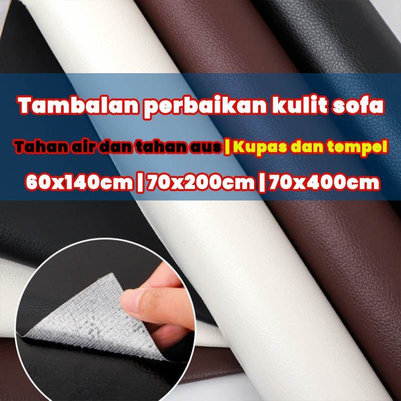 Restorasi Kulit 70*200cm Perekat Ekstra Kuat Leather Perbaikan Repair Bahan Kulit Yang Rusak Kulit S