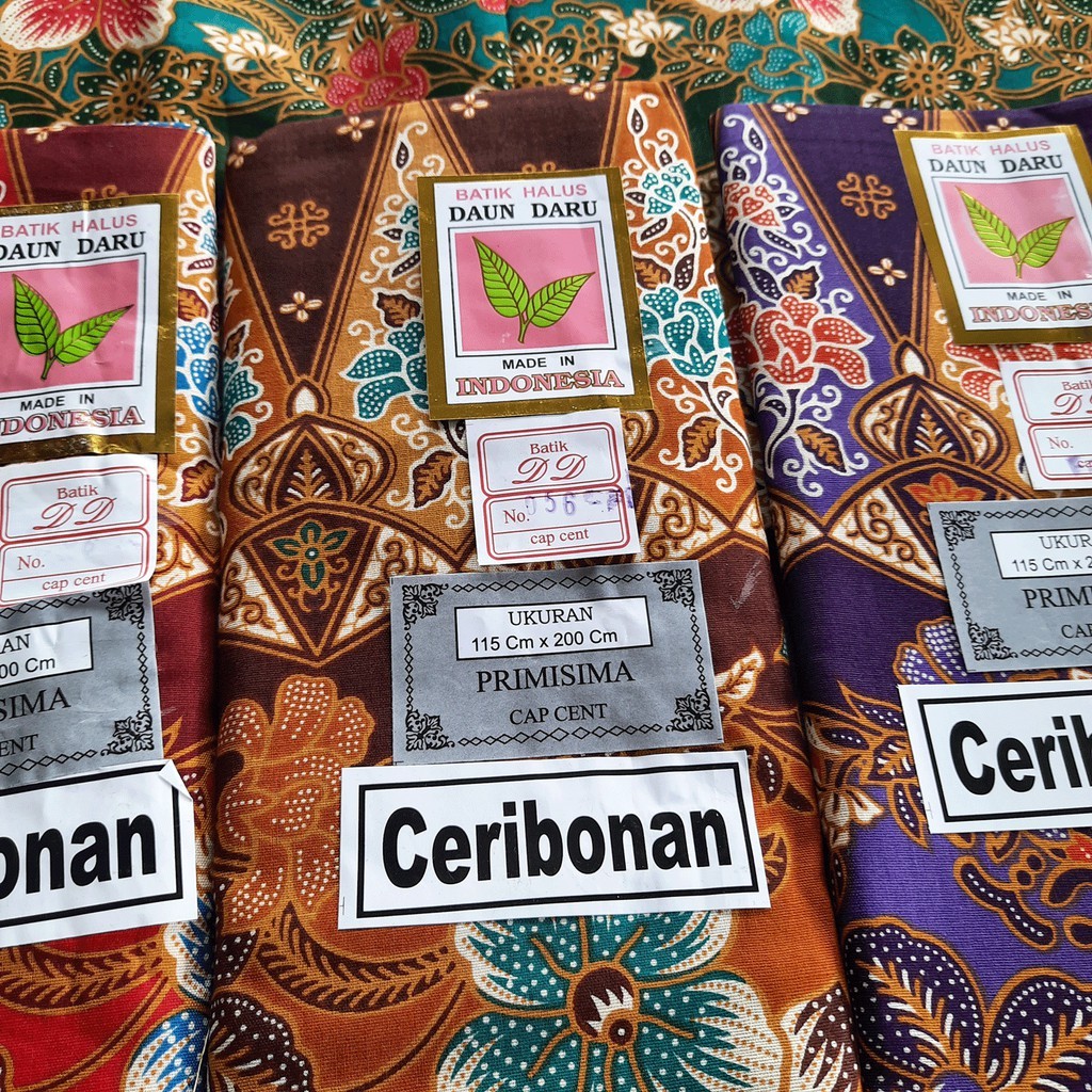 Daun Daru Kain Sarung Wanita cap cent