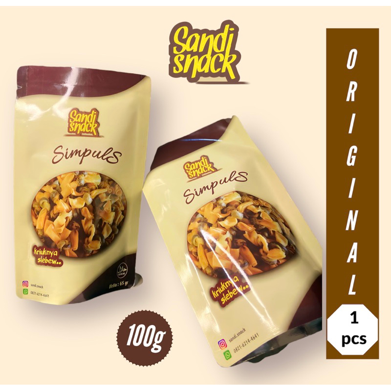 

SIMPULS sumpia simpul Original dengan parpaduan abon pilihan