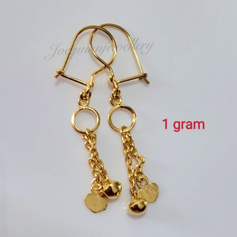 anting 1 gram emas muda