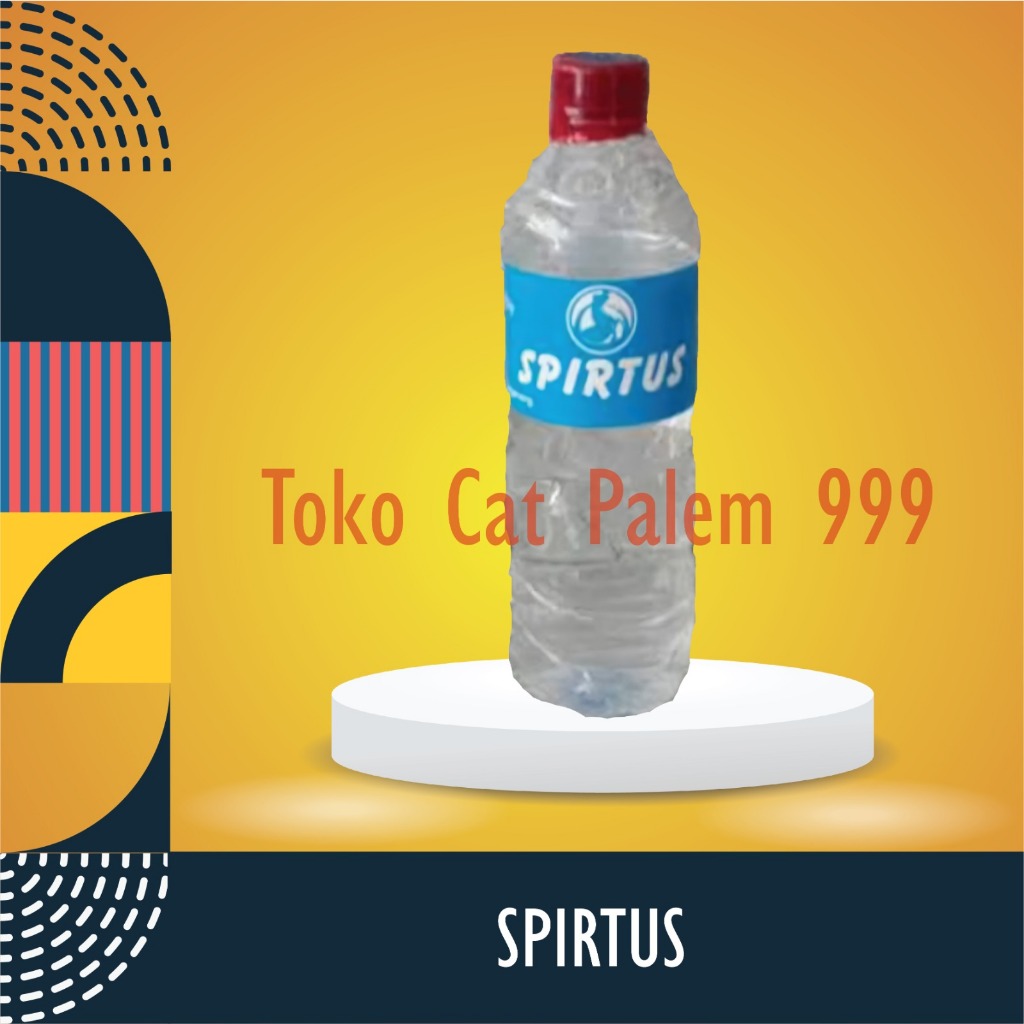 Spiritus Botol Isi Warna Bening Spirtus Bakar / Spirtus / Metanol