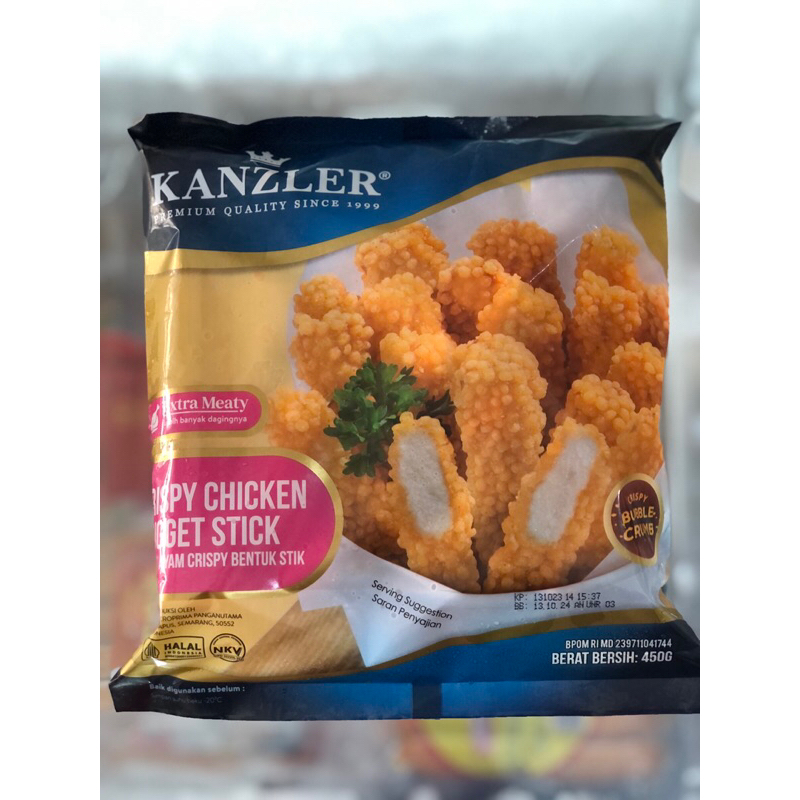 

Kanzler Crispy Nugget Stick / Krispi Nuget Stik 450gr