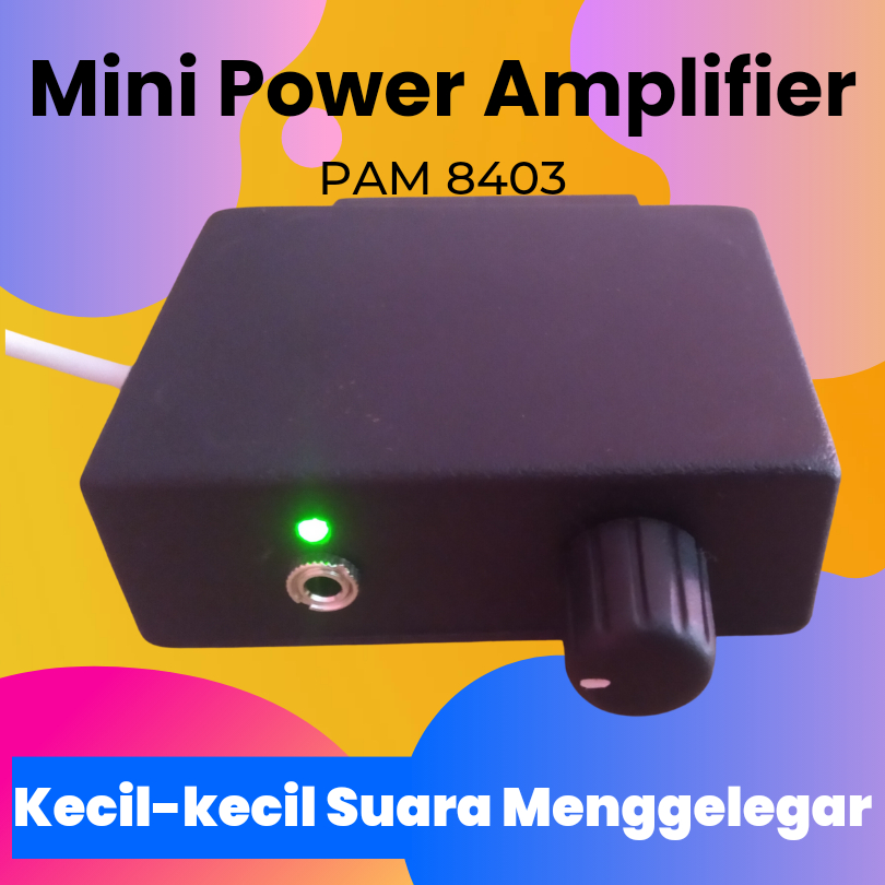 Free Ongkir Power Ampli Amplifier Mini 5volt Dan 12 Volt Cocok Buat Sound Miniatur / Miniatur Sound 