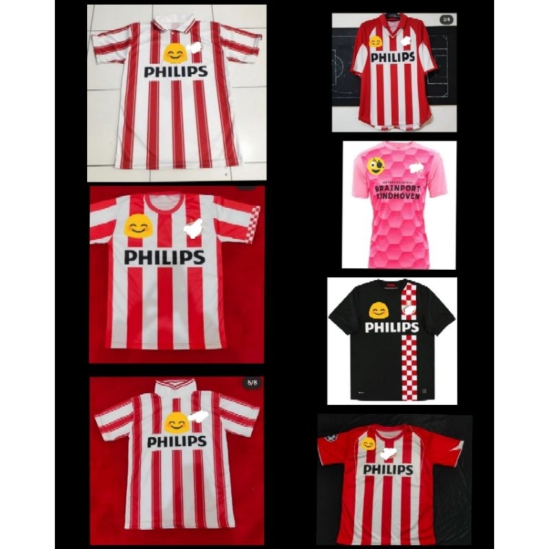 Jersey PSV Eindhoven 1992/Jersey PSV Eindhoven 1994/Jersey PSV Eindhoven 2004/Jersey PSV Eindhoven 2