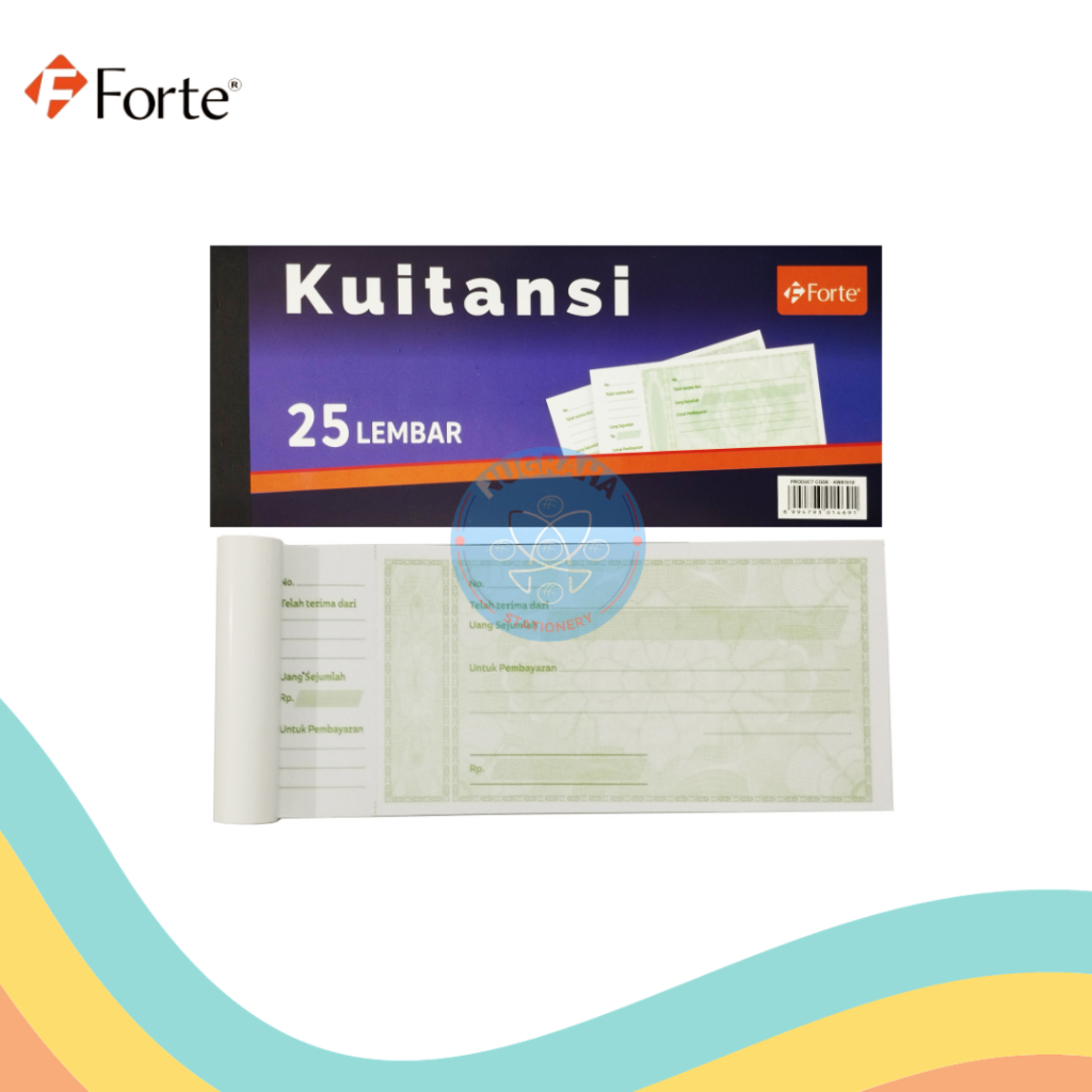 

KWITANSI FORTE KECIL KW-0101X (1 PCS)