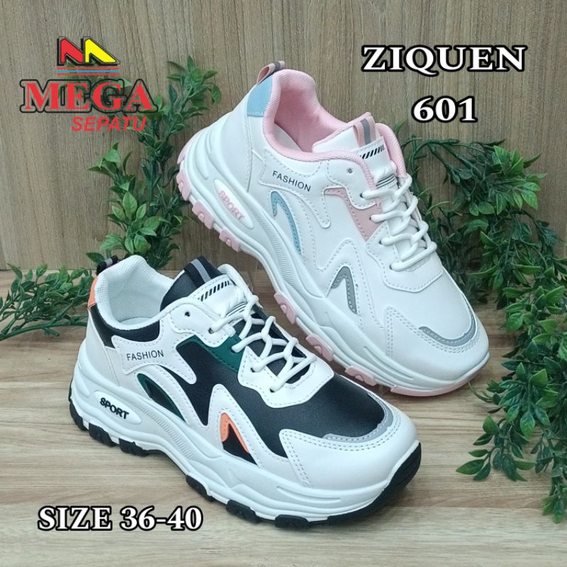 SEPATU SNEAKERS WANITA TERBARU ZIQUEN 601