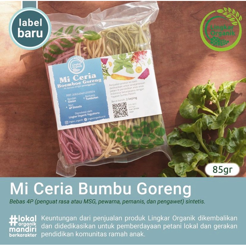 

Mie Ceria Bumbu Goreng - Lingkar Organik