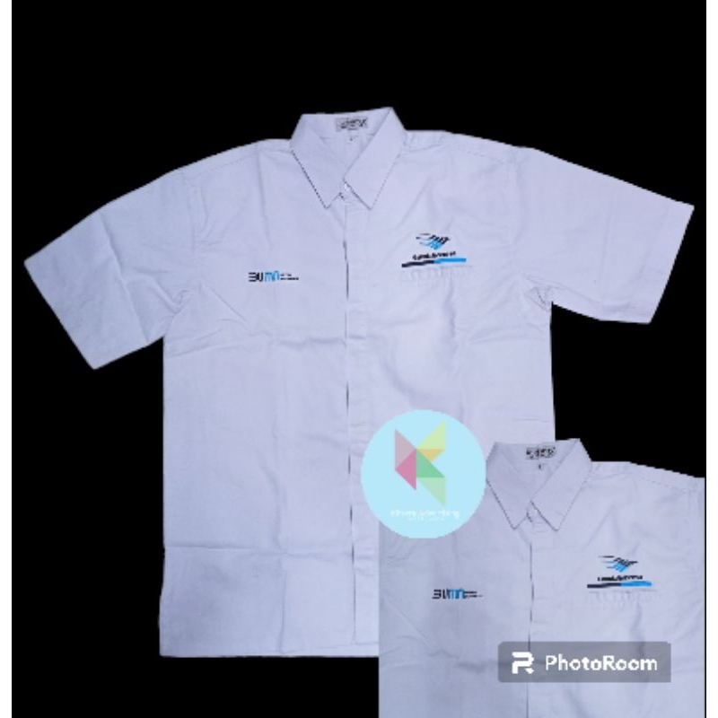 Kemeja bumn garuda indonesia seragam bumn garuda indonesia baju bumn garuda indonesia putih lengan p