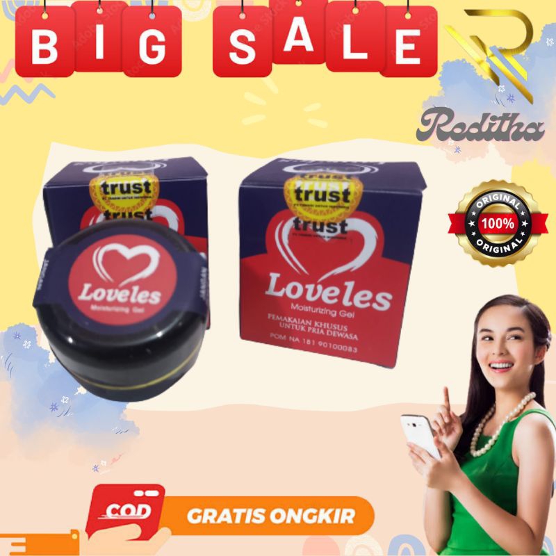 LOVELES MOISTURIZING CREAM OBAT OLES PRIA CREAM TAHAN LAMA PRIA