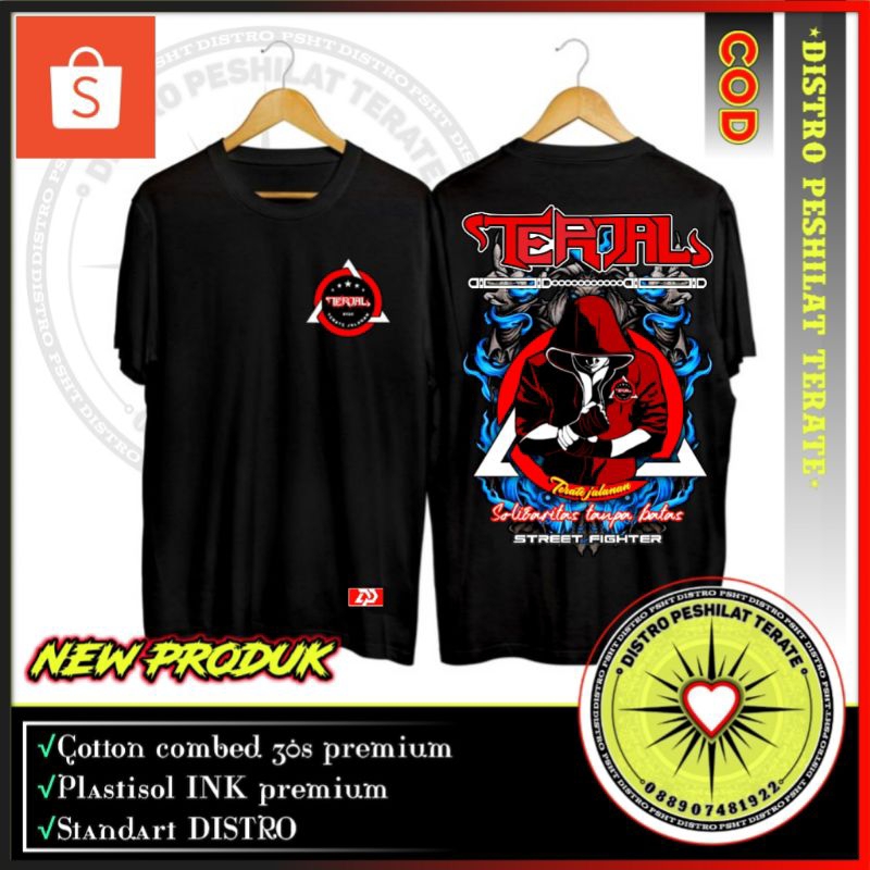 KAOS TERJAL BAKU HANTAM (COD)SH-1