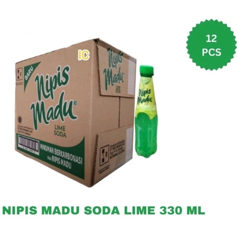 

Nipis Madu Lime Soda 330 ML 1 Dus Isi 12 Botol | Minuman Berkarbonasi