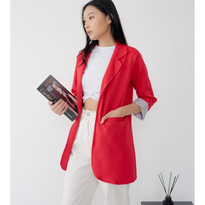 Discount ⭐✔️ BLAZER WANITA KOREA BLAZER KOREA SET PANJANG FORMAL MURAH BLEZER WANITA KOREA BLEZER KE