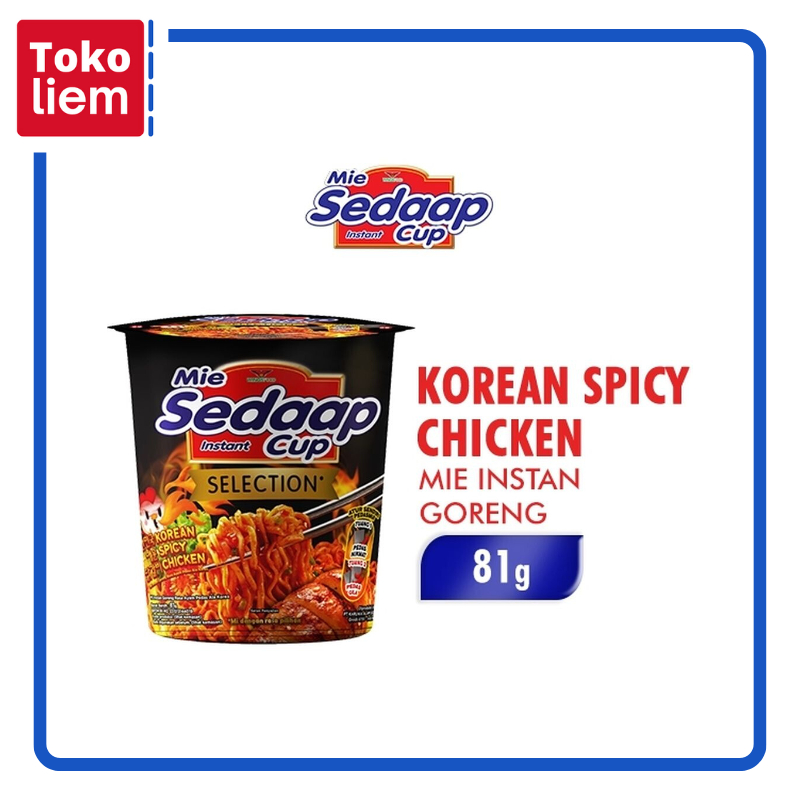 

Sedaap Mie Instant Korean Spicy Chicken 81G