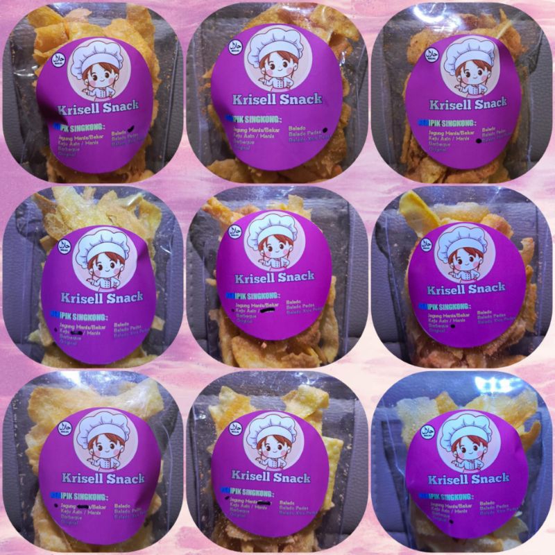 

Krisell Snack ( Keripik Singkong )