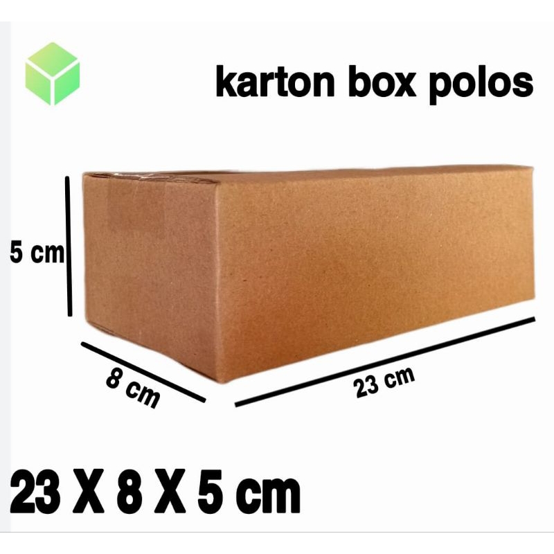 

kardus uk 23x8x5 kardus polos kadus kecil kardus packing