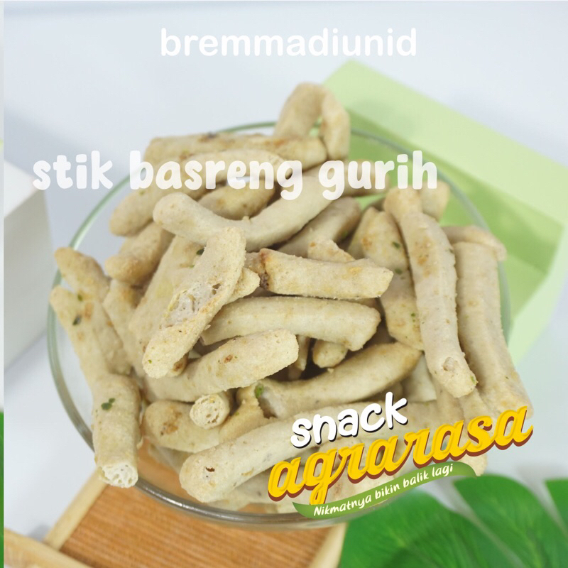 

BASRENG STIK DAUN JERUK GURIH ASIN Berat 100 GRAM