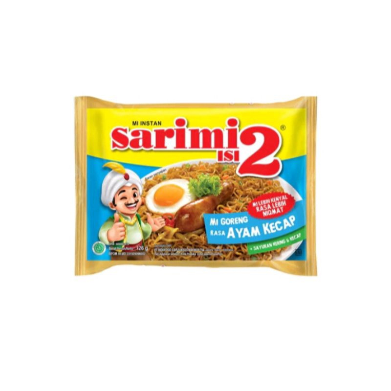 

Sarimi goreng kecap isi dua