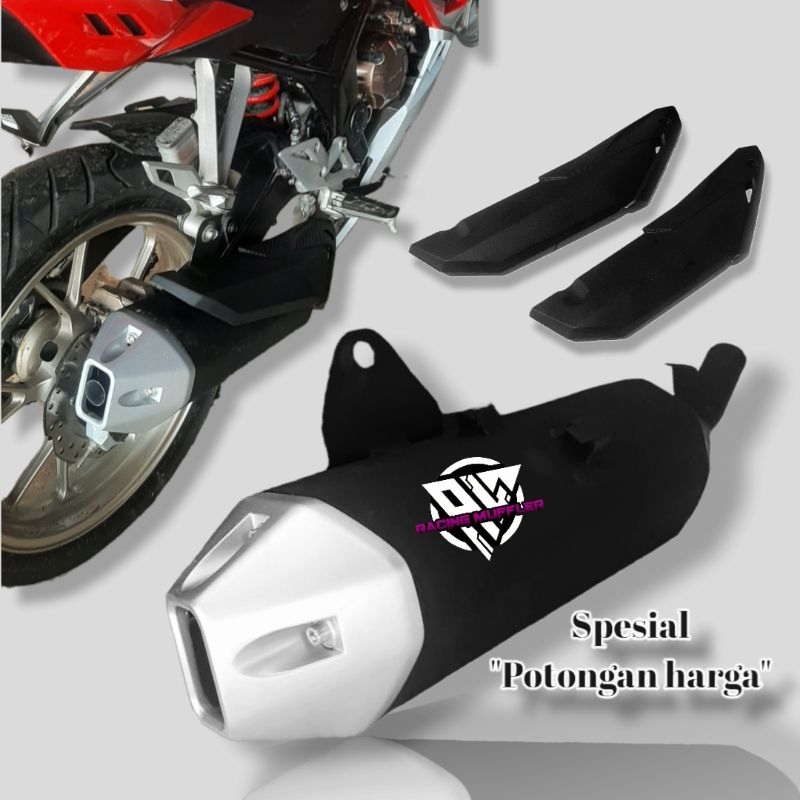 knalpot model ori cbr 150 r dan cb new Pnp leher ori