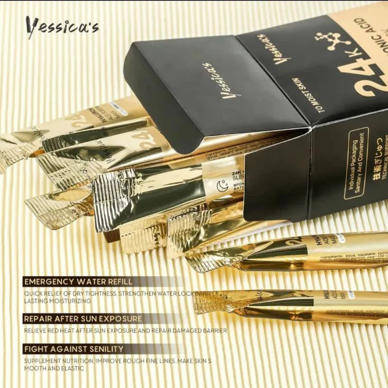 Yessica Sleeping Mask 1 PC, Yessica's 24K Leave-On Sleeping Mask