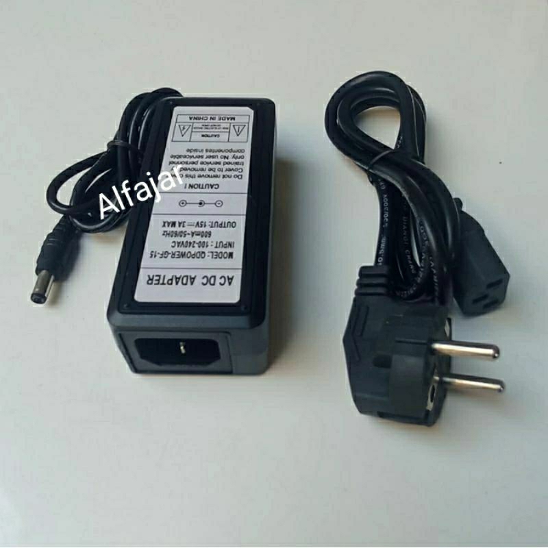 Adaptor Charger Speaker trolley portable 18inch DAT 18" DT1805 DT 1805