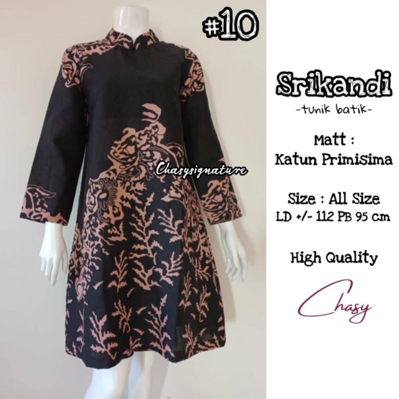 Tunic batik kyomi | Srikandi by Rayya Chasy BATIK SOLO MAMILA KATUN HALUS