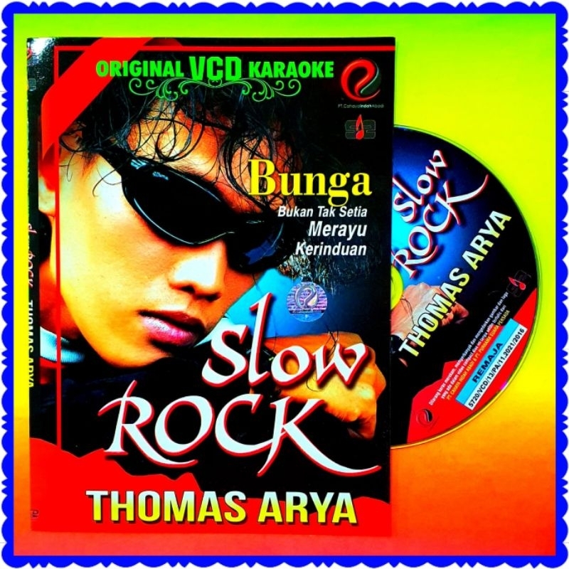 KASET ORIGINAL VCD LAGU THOMAS ARYA BISA BUAT KARAOKE-VOCAL ON OF AKTIF-LAGU TERBARU THOMAS ARYA-LAG