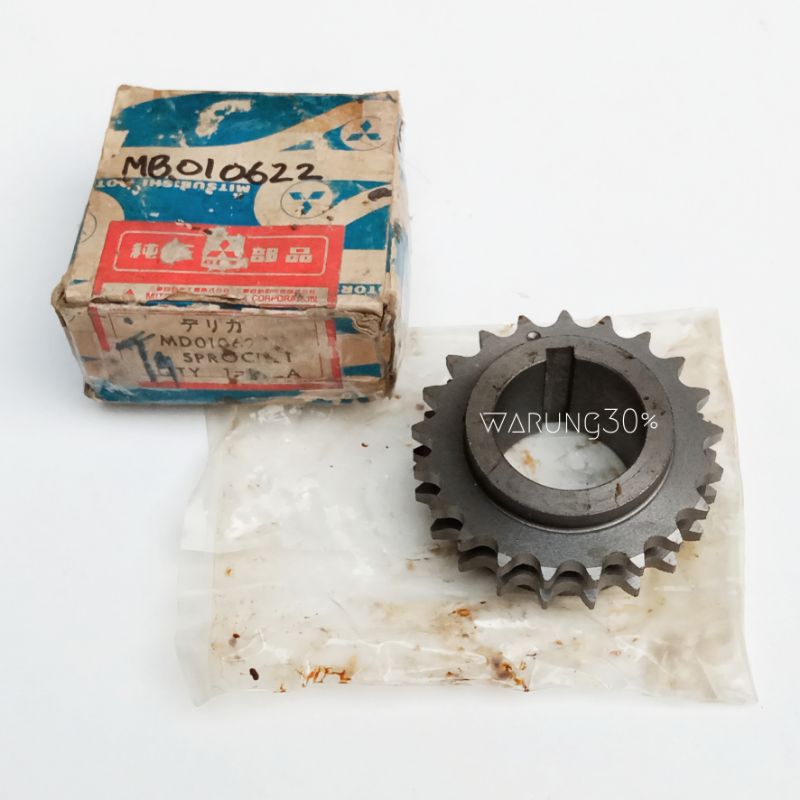 Sprocket gigi rantai keteng Mitsubishi colt T120 original nos