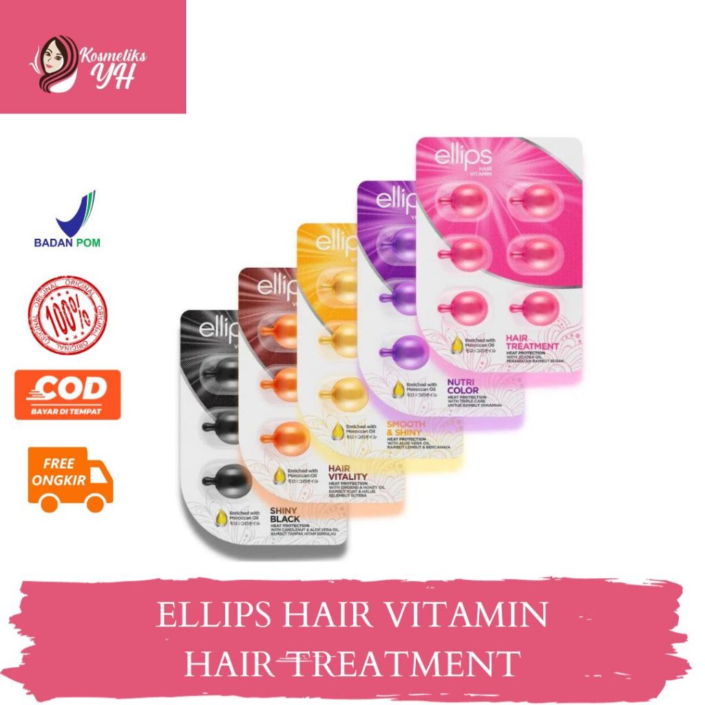 ELIPS VITAMIN RAMBUT DAN ELLIPS HAIR VITAMIN ATAU VITAMIN RAMBUT ELIPS SERTA ELIPS HAIR VITAMIN