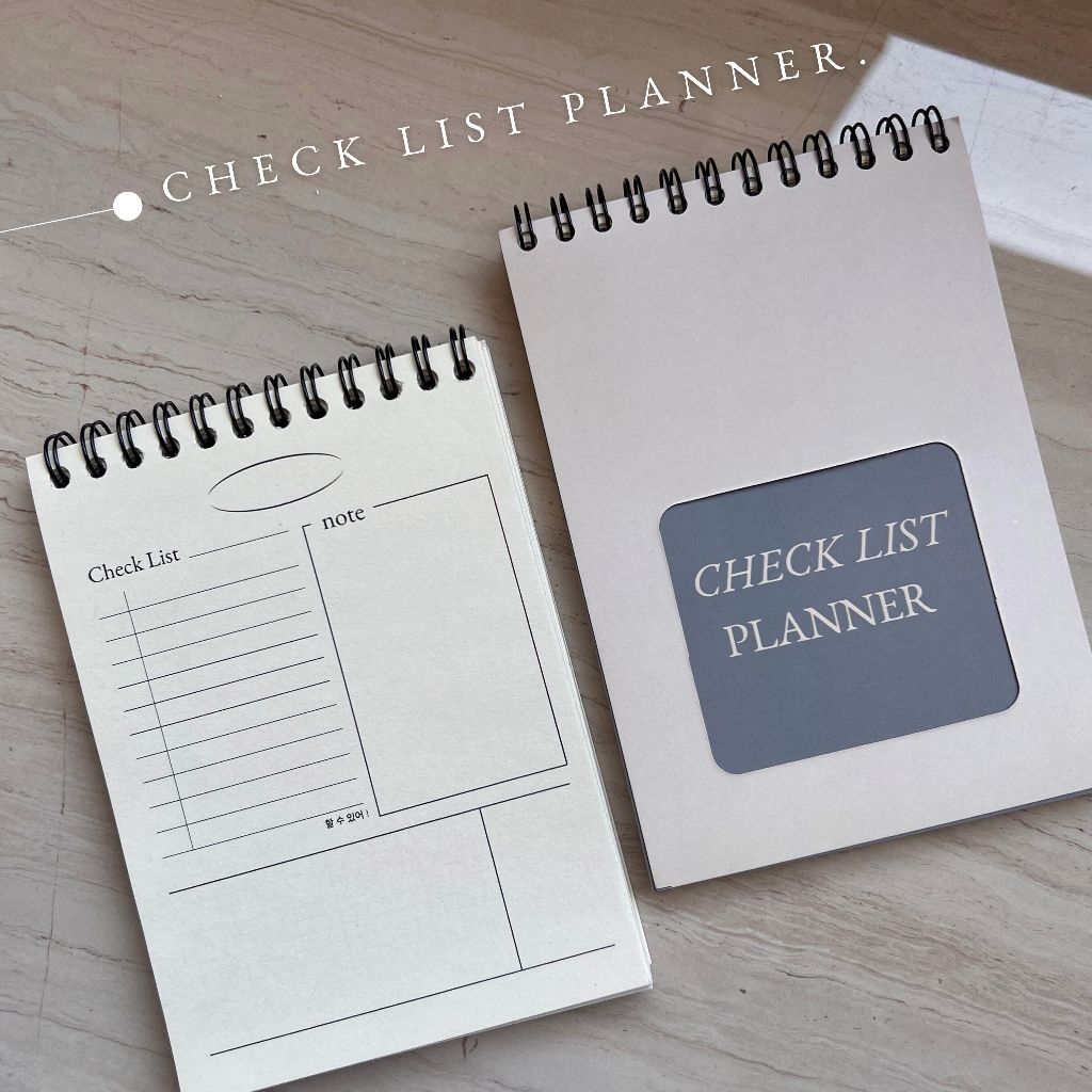 

Check List Planner Notepad Buku To Do List Perencanaan Memo Harian Mingguan Aesthetic by peulanopapers