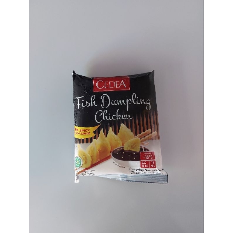 

Cedea fish dumpling chiken 200 Gr (isi 10)