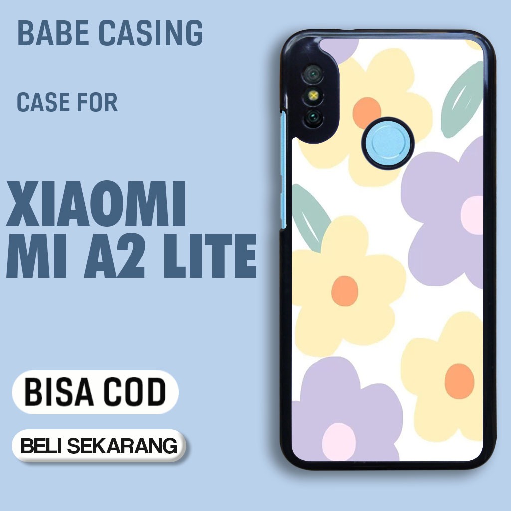 case hp xiaomi mi a2 lite redmi 6 pro terbaru gambar aesthetic flower cute gamer keren lucu casing h