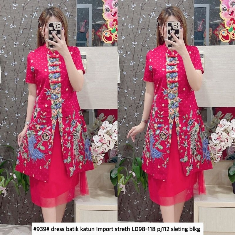 939 dress batik shanghai