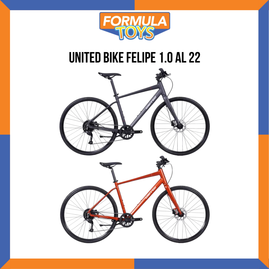 SEPEDA HYBRID UNITED BIKE FELIPE 1.0 AL 22 MIX