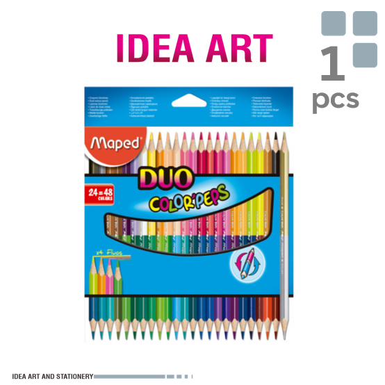 

Pensil Warna Maped Color Peps Duo 24 48 Warna