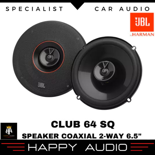 Speaker Coaxial 2-way  SQ 6.5 Inch JBL CLUB 64 Midbass Built-in Tweeter