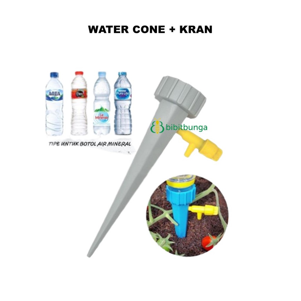 Water Cone Kran Keran Alat Irigasi Tanaman Otomatis Sistem Drip Tetes